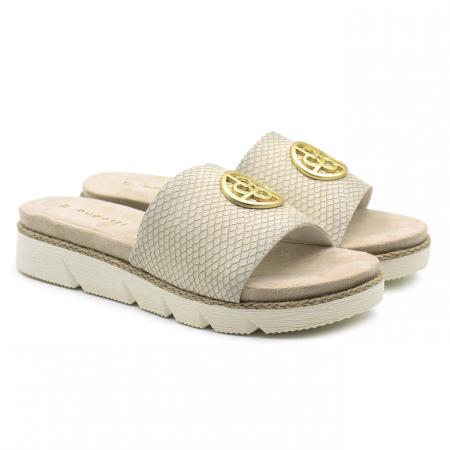 Женские сланцы Bugatti Kiko 43167390-5800, бежевые