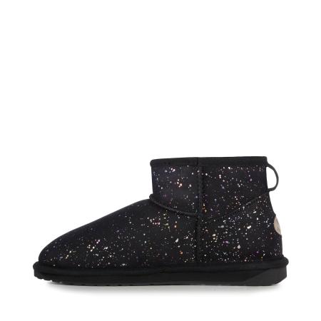 Женские ботинки из овчины (угги) EMU Australia Stinger Micro Galaxy W12614, черные