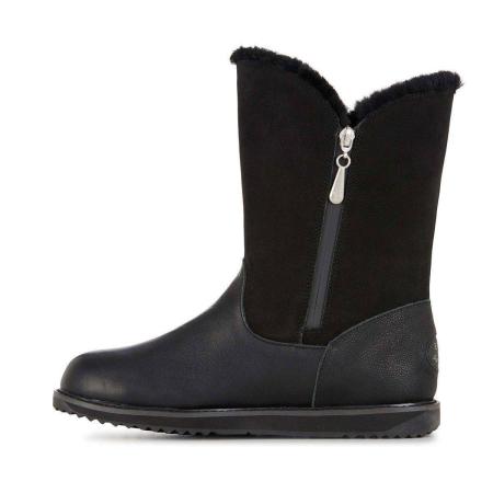 Женские полусапоги EMU Australia Latrobe W12168, черные Женские полусапоги EMU Australia Latrobe W12168, черные