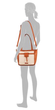 Женская сумка шоппер Tom Tailor Bags MIRANDA 29252, коньячная