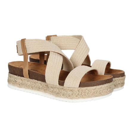 Женские сандалии REFRESH TEXTILE LADIES SANDALS 170707, бежевые
