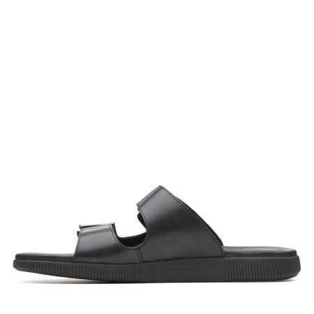 Мужские сланцы Clarks Vine Cedar 26136201, черные