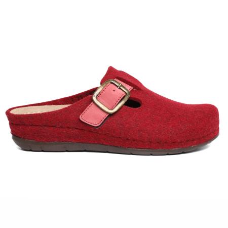 Женские тапочки SCHOLL INVERNESS BUCKLE F308941022, красные