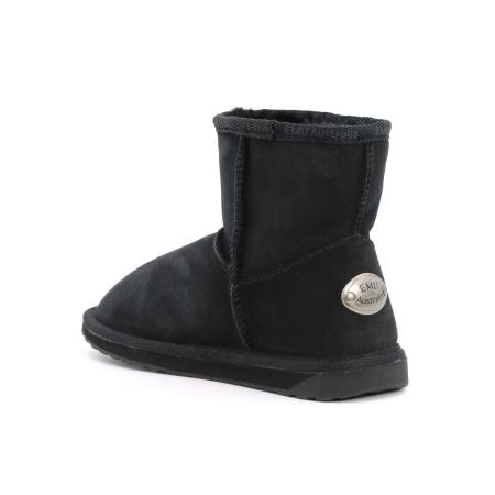 Полусапоги из овчины (угги) EMU Australia Platinum Stinger Slim Mini WP20003, черные
