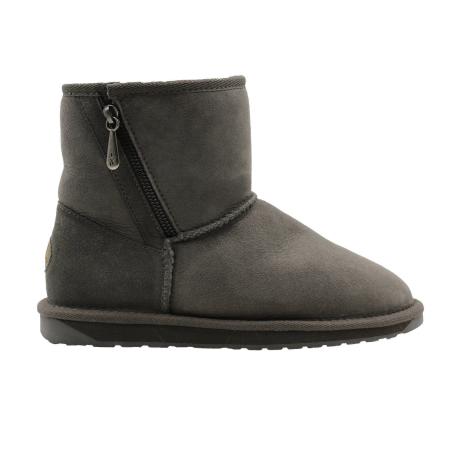 Женские полусапоги из овчины (угги) EMU Australia Wheaton Classic W12560, серые Женские полусапоги из овчины (угги) EMU Australia Wheaton Classic W12560, серые