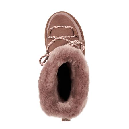 Женские снегоходы EMU Australia Sheepskin Fashion Blurred Micro W13129, розовые