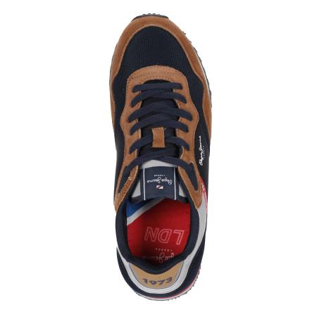 Мужские кроссовки Pepe Jeans London LONDON ONE BASIC M PMS30871, коньячный