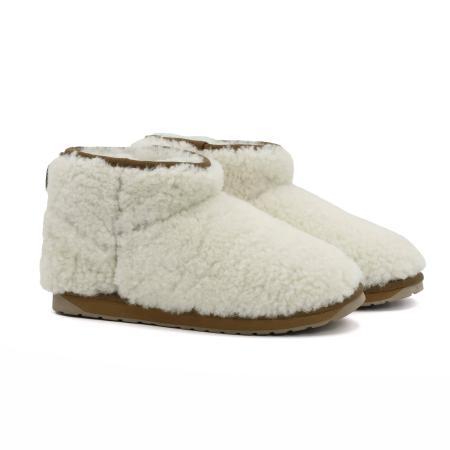 Женские угги EMU Australia Stinger Micro Teddy W12773 (жен. полусапоги из овч W12773, натуральные