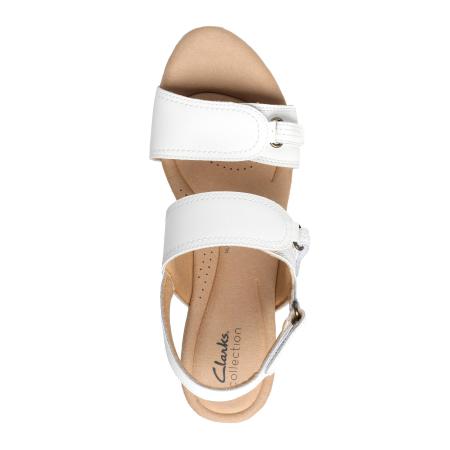 Женские босоножки Clarks Clarks Rose Lane 26171313, белые