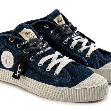 Мужские кеды Pepe Jeans London IN-G DENIM MAN PMS30545, синие Мужские кеды Pepe Jeans London IN-G DENIM MAN PMS30545, синие