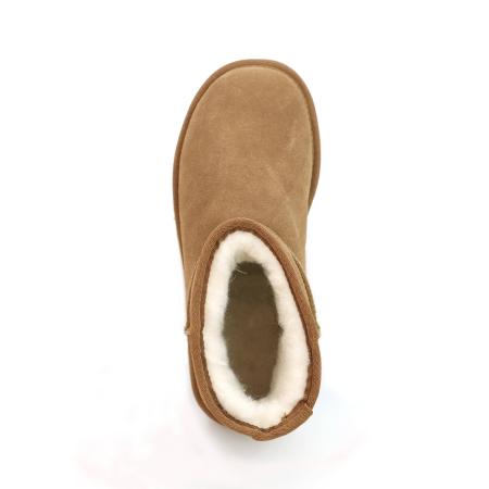 Женские полусапоги из овчины (угги) EMU Ridge SMU Sophie Mini RW10003, коричневые