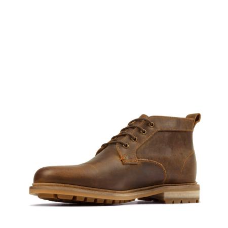 Мужские ботинки Clarks Foxwell Mid 26148008, коричневые