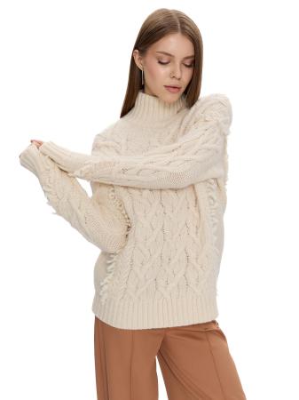 FRINGE CABLE TURTLENECK 4805140