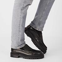  33307440-1000 - Мужские лоферы Bugatti, черные