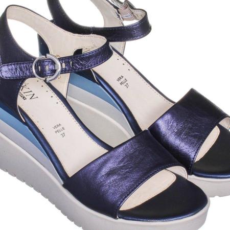 Женские босоножки Stonefly ELY 7 LAMINATED LTH 210765, фиолетовые