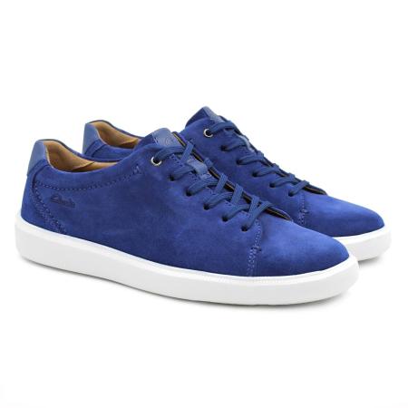 Мужские кеды Clarks Cambro Low 26158242, синие