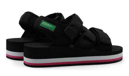 Женские сандалии United Colors of Benetton FROCK HIGH BTW119500, черные