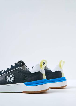 Детские кеды Pepe Jeans London BAXTER PATCH BOY PBS30524, синие