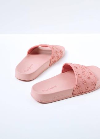 Женские сланцы Pepe Jeans London SLIDER SPORT PLS70107, розовые