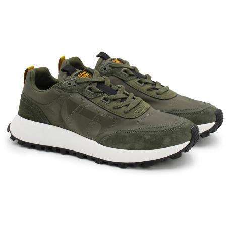 Мужские кроссовки G-STAR THEQ RUN LGO MTC M 2212004516, оливковые