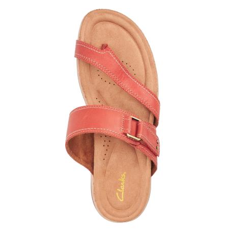 Женские пантолеты Clarks Yacht Beach 26171769, оранжевые