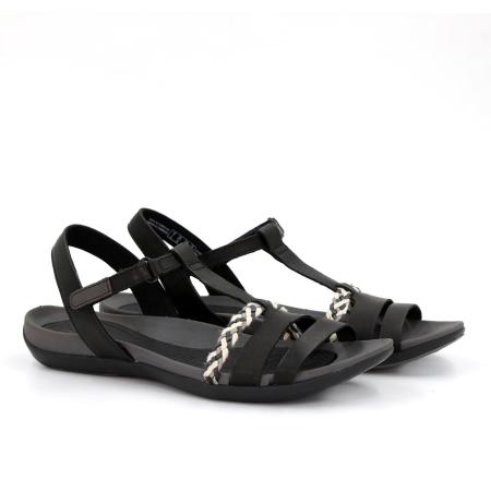 Женские сандалии Clarks Tealite Grace 26124583, черные Женские сандалии Clarks Tealite Grace 26124583, черные