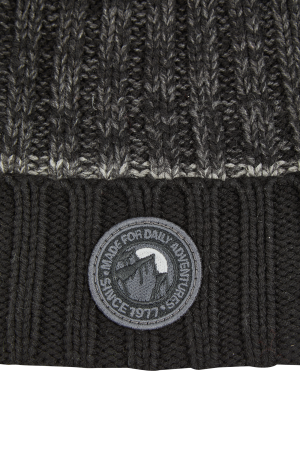 Мужская шапка Camel Active Knitted Beanie 406530-8M53, черная
