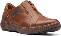 Magnolia Zip 26167481 - Женские полуботинки Clarks, коричневые