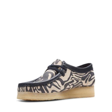 Женские полуботинки Clarks WallabeeWW Lo. 26147062, синие