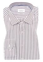 РУБАШКА 1004-27-X18K - Мужская рубашка ETERNA, коричневая