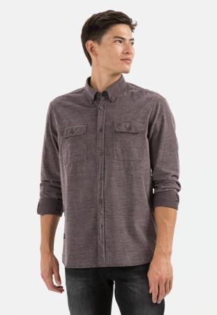 Мужская рубашка Camel Active Longsleeve Shirt 409111-8S41, бордовая