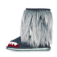 Monster K12619 - Детские угги EMU Australia, зеленые