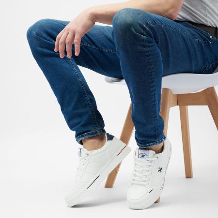 Мужские кеды Beverly Hills Polo Club DANIEL ORTEGA LTX BHM514105, белые