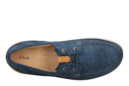 Мужские топсайдеры Clarks Oakland Sun 26139553, синие Мужские топсайдеры Clarks Oakland Sun 26139553, синие