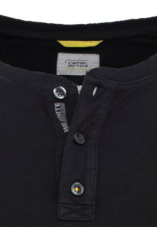 Мужской джемпер Camel Active Henley 1/1 Arm 409675-2T28, серый