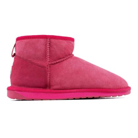 Женские ботинки из овчины (угги) EMU Australia Stinger Micro W10937 (жен. полусапоги из овчины (у W10937, фуксия