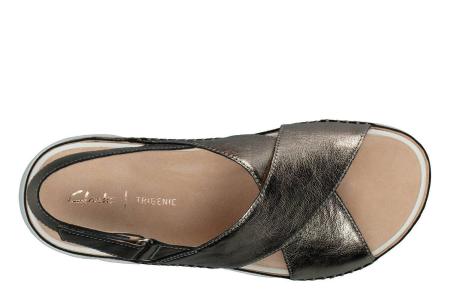 Женские сандалии Clarks Tri Alexia 26147938, серые Женские сандалии Clarks Tri Alexia 26147938, серые