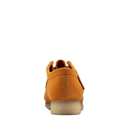 Мужские полуботинки Clarks Wallabee 26157370, оранжевые