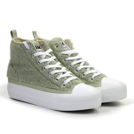 Женские высокие кеды British Knights KAYA MID B52-3710-02, серые