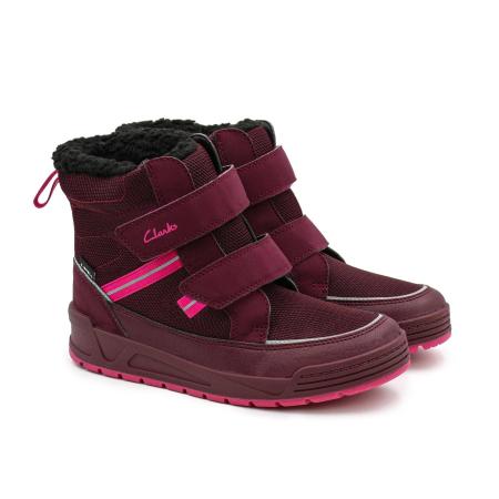 Детские сапоги Clarks Jumper Jump K 26153581, фуксия