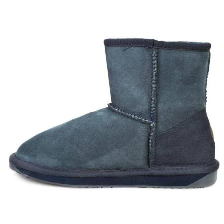 Женские полусапоги из овчины (угги) EMU Australia Stinger Mini W10003, синие