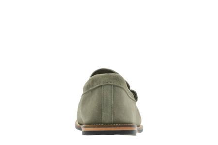 Мужские лоферы Clarks Whitley Free 26139610, оливковые Мужские лоферы Clarks Whitley Free 26139610, оливковые