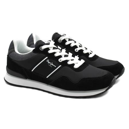 Мужские кроссовки Pepe Jeans London CROSS 4 SAILOR PMS30702, черные