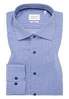 РУБАШКА 4222-12-X18K - Мужская рубашка ETERNA, голубая