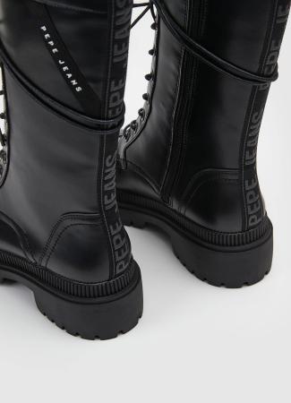 Женские высокие ботинки Pepe Jeans London BETTLE URBAN PLS50462, черные