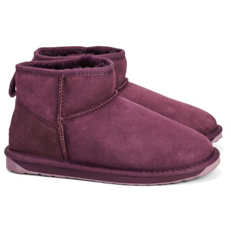 Женские угги EMU Australia Stinger Micro W10937 (жен. полусапоги из овчины (у W10937, фиолетовые