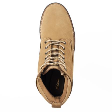 Мужские ботинки Clarks Craftdale 2 Hi 26169001, коричневые