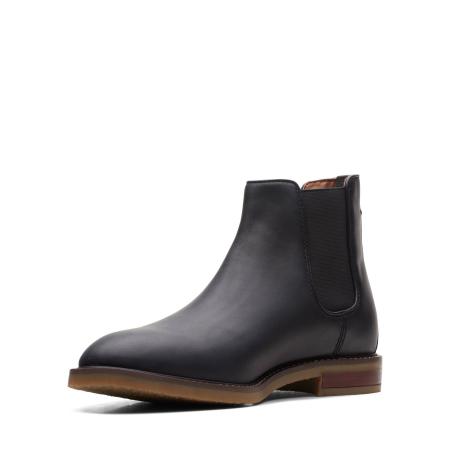 Мужские челси Clarks Jaxen Chelsea 26162729, черные