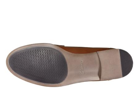 Женские лоферы Clarks Hamble Loafer 26147740, коричневые