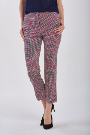 PREPPY CHECK CIGARETTE PANT 4150122